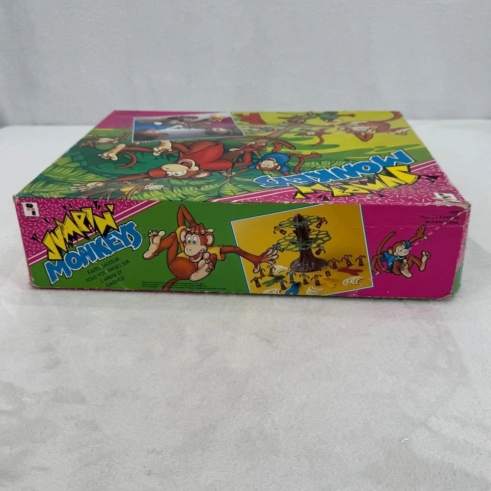 Vintage Pressman Jumpin' Monkeys Skill Action Game Kids Toy Retro 90's COMPLETE!